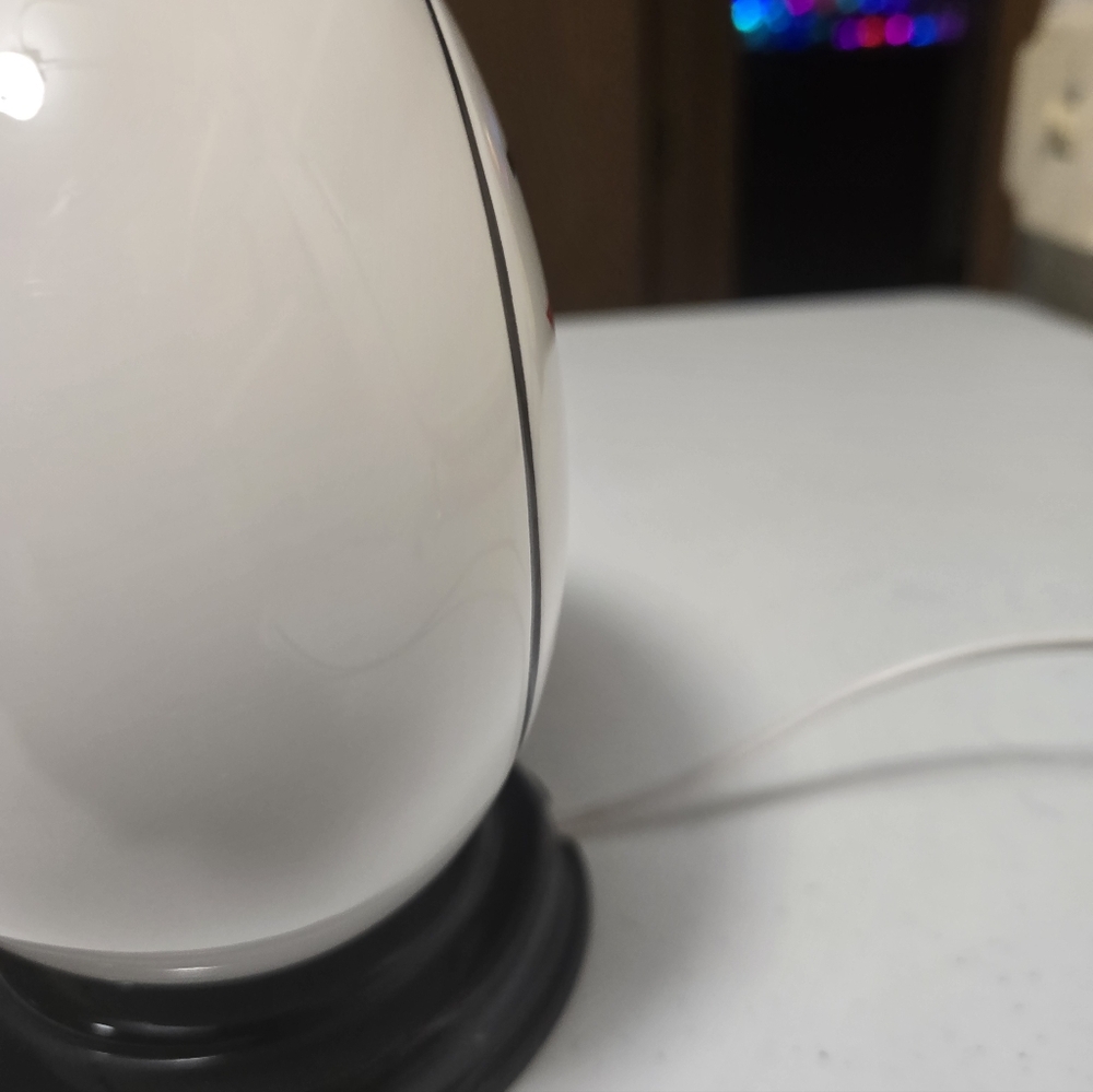 Texaco Gas Pump Globe Lamp - Nightlight. Enesco Excellent Cond. 7 Inches Tall - Picture 9 of 13